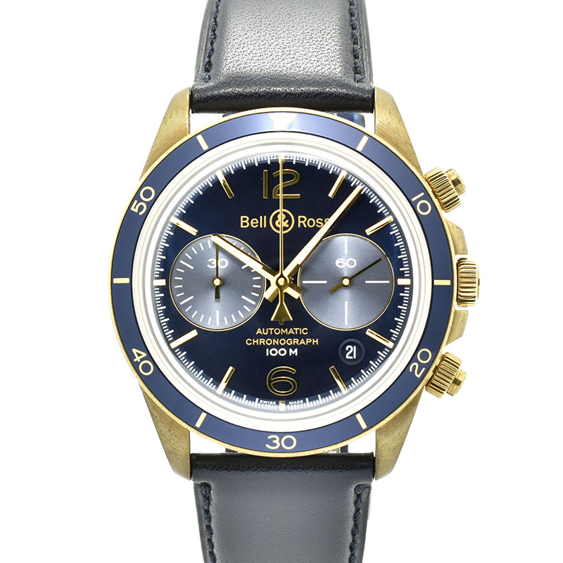 ベル＆ロス　BELL＆ROSS　BR V2-94 アエロナバル ブロンズ　BRV294-BLU-BR/SCA　41mm　世界999本限定　ブルー　新品