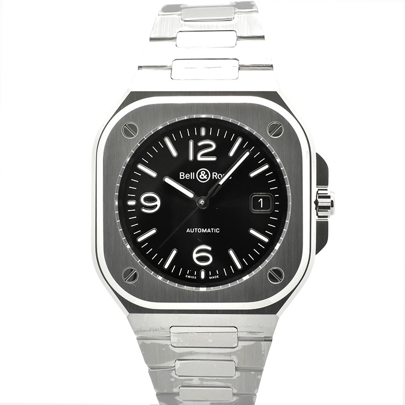 ベル＆ロス　BELL＆ROSS　インストゥルメントゥ BR 05 ブラック スティール　BR05A-BL-ST/SST　SS　ブラック　40mm　新品