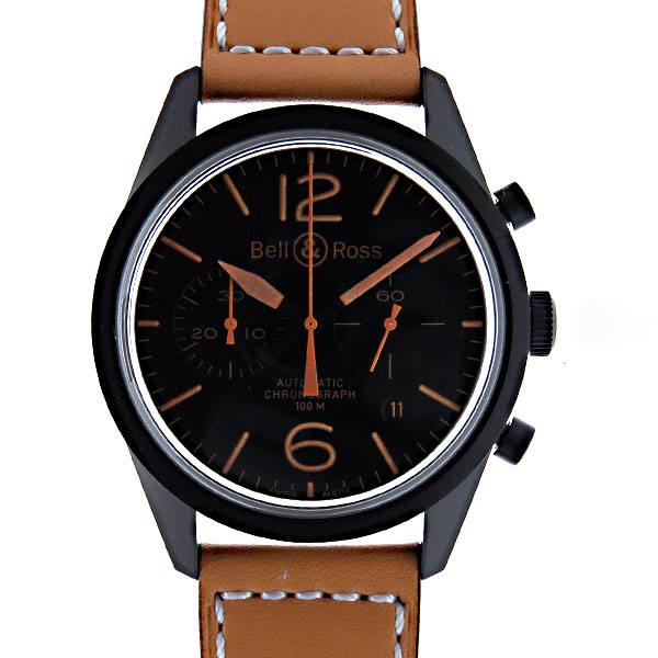 ベル＆ロス　BELL＆ROSS　ヴィンテージ　BR126　CARBON　クロノグラフ　41mm　自動巻　200m防水　新品