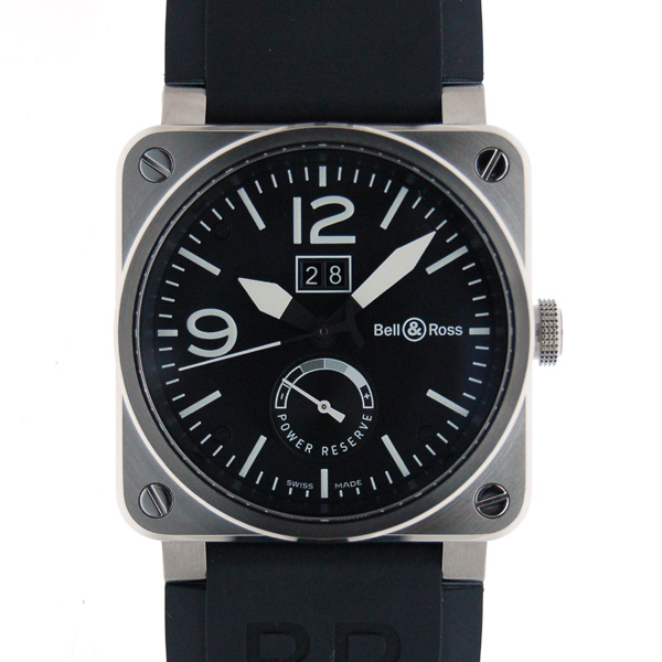 ベル＆ロス　BELL＆ROSS　BR03-90 パワーリザーブ・ド・マルシェ グランドデイト　42mm　新品