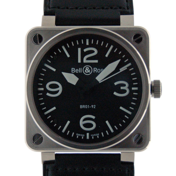 ベル＆ロス　BELL＆ROSS　BR01-92　SS　46mm　自動巻　アウトレット　新品