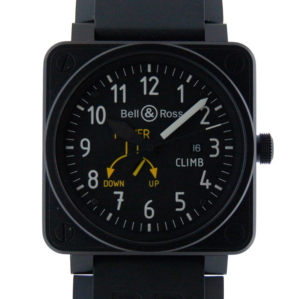 ベル＆ロス　BELL＆ROSS　BR01-97　CLIMB　46mm　ブラック　世界999本限定　新品