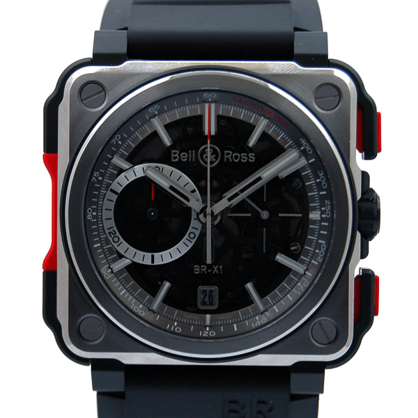 ベル＆ロス　BELL＆ROSS　アビエーション　BR-X1　スケルトンクロノグラフ　新品