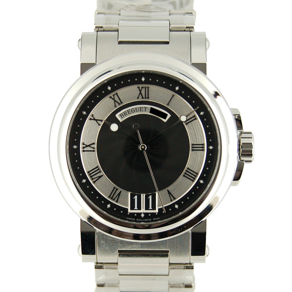 ブレゲ　BREGUET　マリーン2　ラージデイト　5817ST/92/SMO　ブラック　新品