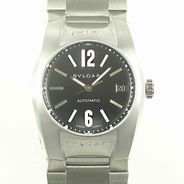 ブルガリ　BVLGARI　エルゴン　三針　EG35BSSD　自動巻き　35mm