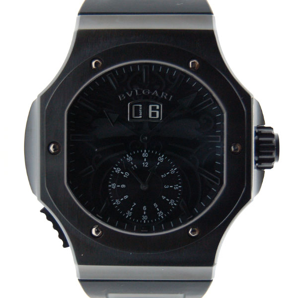 ブルガリ　BVLGARI　ダニエルロート　クロノスプリント　All Blacks　BRE56BSBLDCHS/AB　ブラック　SS　自動巻　新品