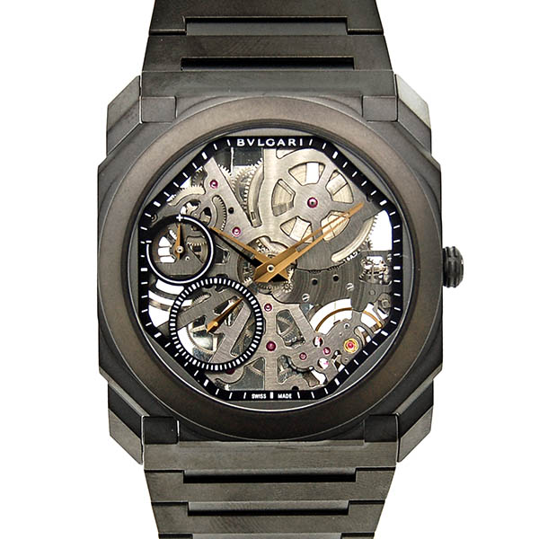ブルガリ　BVLGARI　オクト フィニッシモ　BGO40BSLXTSK/WC　40mm　チタン　手巻き　新品