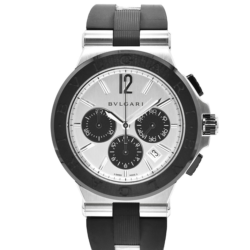 ブルガリ　BVLGARI　ディアゴノ クロノグラフ　DG42C6SCVDCH　42mm　新品