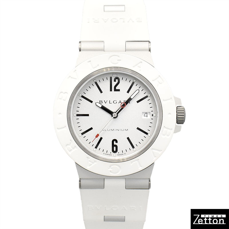 ブルガリ　BVLGARI　アルミニウム　Ref.103964　世界1000本限定　ホワイト　40mm　新品