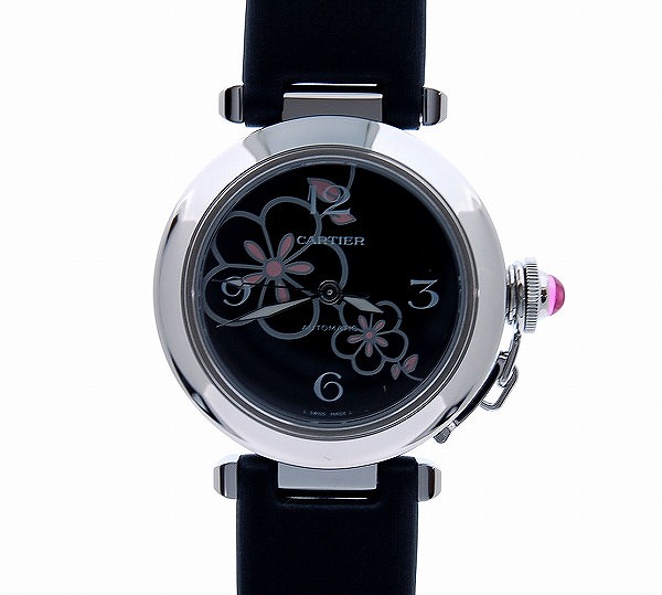 カルティエ　CARTIER　パシャC　ウィンターフラワー　W3109699　2007年限定　未使用品　