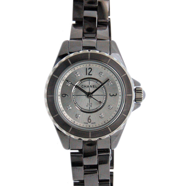 シャネル Chanel J12 クロマティック H3401 29mm レディース 8pダイヤ クォーツ 新品 Zetton ゼットン