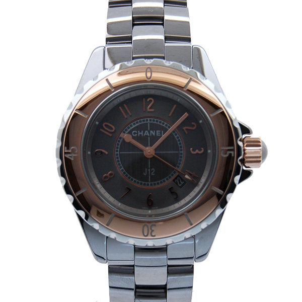 シャネル　CHANEL　J12　33mm　クロマティック　ベージュゴールド　H4197　レディース　新品