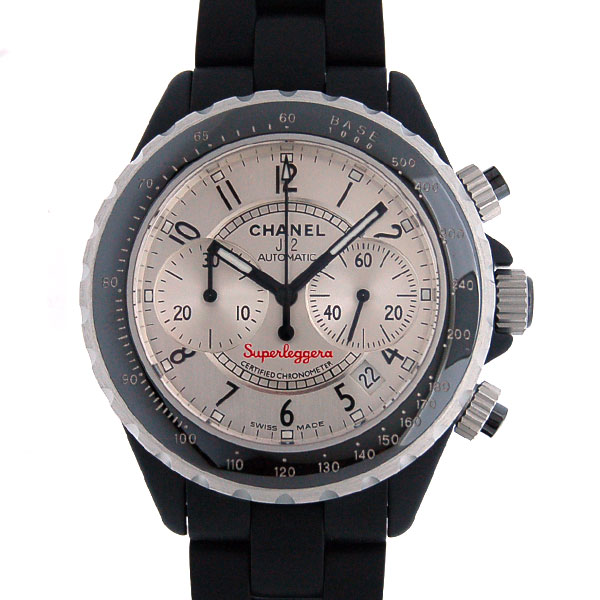 シャネル　CHANEL　J12　スーパーレッジェーラ　H2039　メンズ　41mm　シルバー　新品
