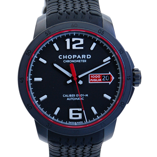 ショパール　CHOPARD　ミッレミリア　GTS　オートマティック　スピードブラック　168565-3002　DLC　新品