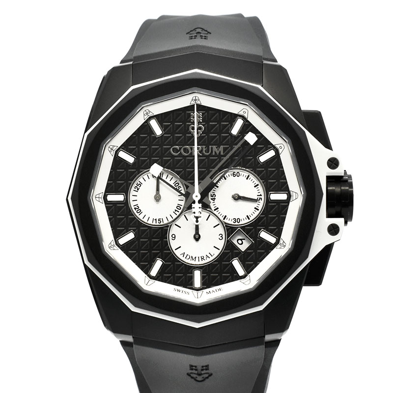 コルム　CORUM　アドミラル クロノグラフ　A132/03931(132.211.95/F371 AN01)　45mm　新品
