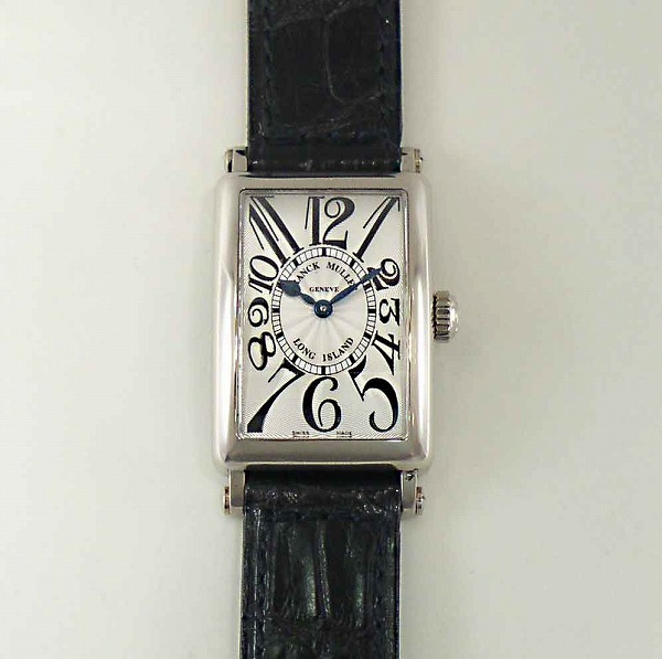 フランクミュラー　FRANCK MULLER　ロングアイランド　902QZ　クォーツ　レディース　K18ホワイトゴールド