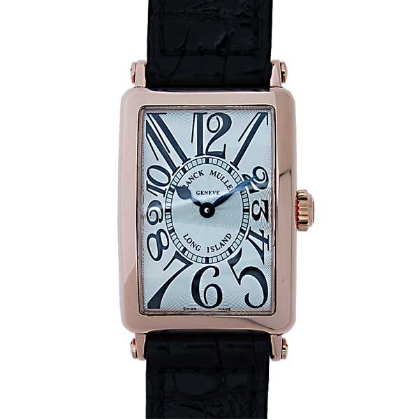 フランクミュラー　FRANCK MULLER　ロングアイランド　K18PG　ピンクゴールド　902QZ　シルバー　クォーツ　新品