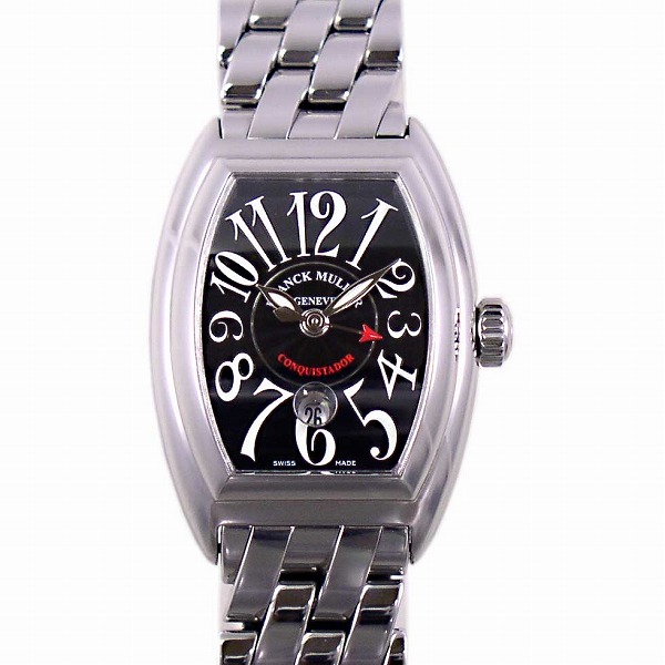 フランクミュラー　FRANCK MULLER　コンキスタドール　8005LSC　自動巻き　レディース　ステンレススチール