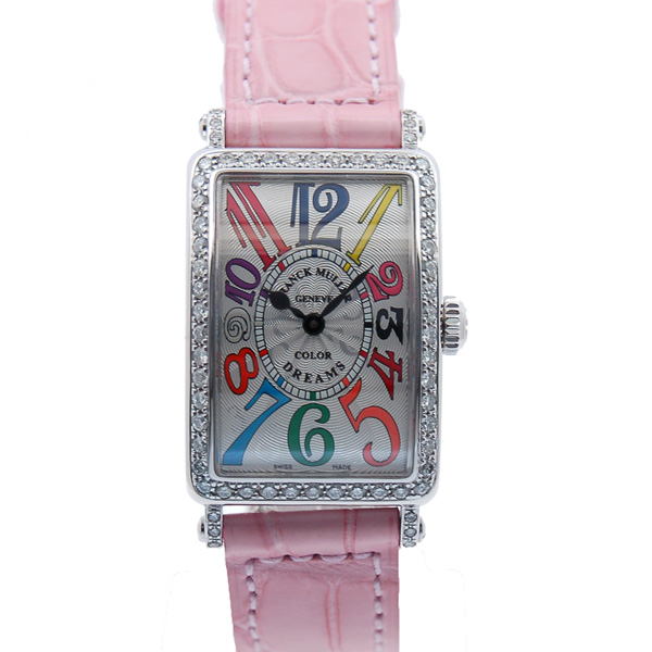 フランクミュラー　FRANCK MULLER　ロングアイランド　カラードリーム　ダイヤ巻　902QZCOLDRMD1R　新品