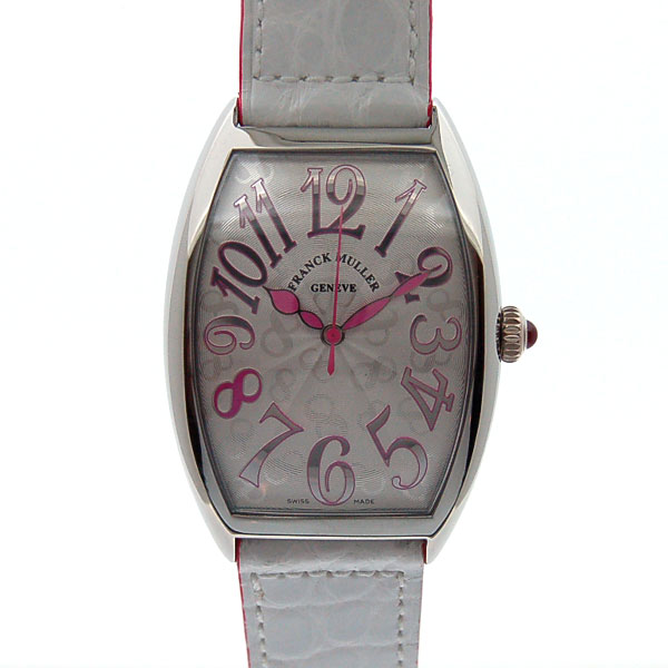 フランクミュラー　FRANCK MULLER　トノーカーベックス　ピンクオーキッド　5850BSC　世界88本限定　自動巻　SS　新品