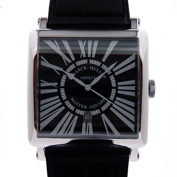 フランクミュラー　FRANCK MULLER　マスタースクエア キング　6000KSCDT　SS　ブラック　自動巻　新品