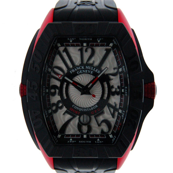 フランクミュラー　FRANCK MULLER　コンキスタドール　グランプリ　9900SC GP　エルガ　シルバー　メンズ　自動巻　新品