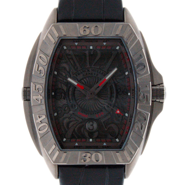 フランクミュラー　FRANCK MULLER　コンキスタドール　グランプリ　8900SC　DT　GPG　グレー　メンズ　自動巻　新品