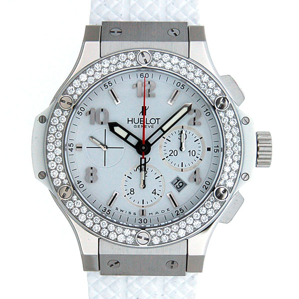 ウブロ　HUBLOT　ビッグバン　サンモリッツ　ベゼルダイヤ　301.SE.230.RW.114　自動巻　ホワイト　44mm　新品