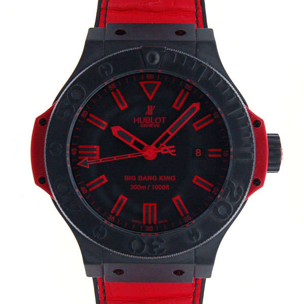 ウブロ　HUBLOT　ビッグバンキング　オールブラックレッド　322.CI.1130.GR.ABR10　48mm　セラミック　新品