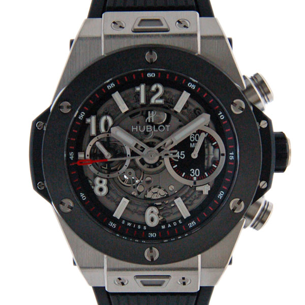 ウブロ　HUBLOT　ビッグバン　ウニコ　チタニウム　セラミック　411.NM.1170.RX　新品