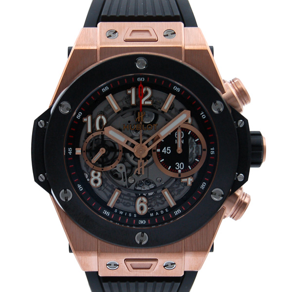 ウブロ　HUBLOT　ビッグバン　ウニコ　キングゴールド　セラミック　411.OM.1180.RX　新品