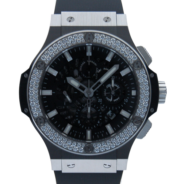 ウブロ　HUBLOT　ビッグバン　アエロバン　ベゼルダイヤ　311.SX.1170.RX.1104　SS　44mm　新品