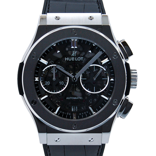 ウブロ　HUBLOT　クラシックフュージョン　アエロ　クロノグラフ　チタン　525.NX.0170.LR　新品