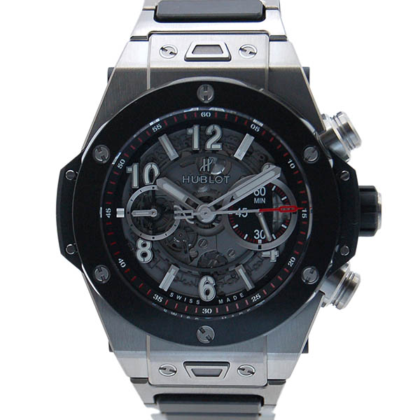 ウブロ　HUBLOT　ビッグバン　ウニコ　チタニウム　セラミック　411.NM.1170.NM　新品
