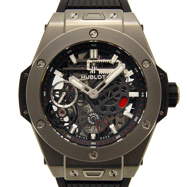 ウブロ　HUBLOT　ビッグバン　メカ-10　チタニウム　414.NI.1123.RX　手巻き　45mm　新品
