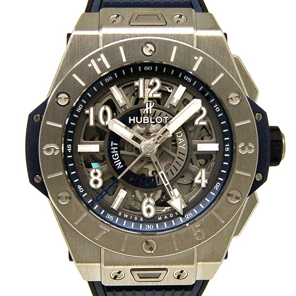 ウブロ　HUBLOT　ビッグバン ウニコ GMT チタニウム　471.NX.7112.RX　45mm　チタン　新品