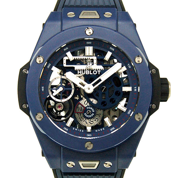 ウブロ　HUBLOT　ビッグバン メカ-10 ブルーセラミック　414.EX.5123.RX　手巻き　45mm　新品