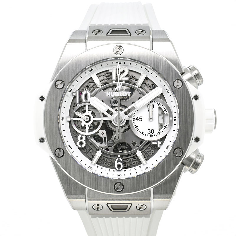 ウブロ　HUBLOT　ビッグバン ウニコ チタニウム ホワイト　441.NE.2010.RW　42mm　新品