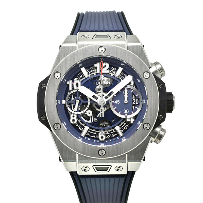 ウブロ　HUBLOT　ビッグバン ウニコ チタニウム ブルー　441.NX.5179.RX　42mm　新品