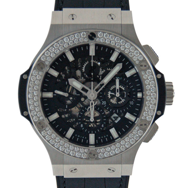 ウブロ　HUBLOT　ビッグバン　アエロバン　ベゼルダイヤ　311.SX.1170.GR.1104　SS　44mm　新品
