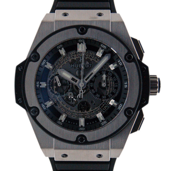 ウブロ　HUBLOT　キングパワー　ウニコ　チタニウム　701.NX.0170.RX　48mm　ブラック　新品