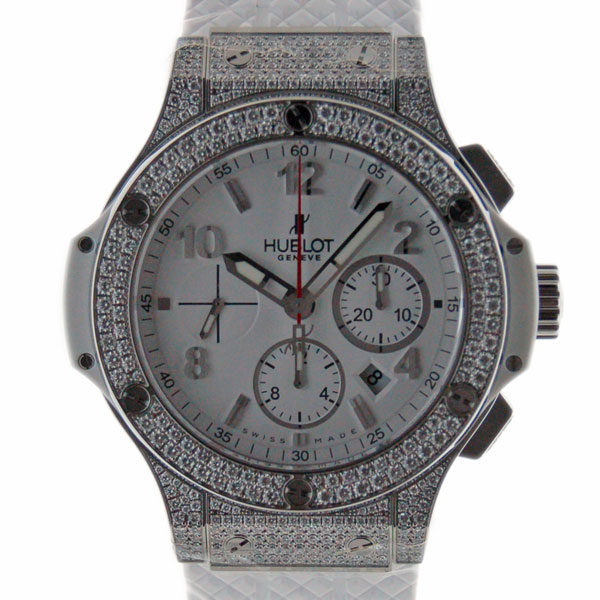 ウブロ　HUBLOT　ビッグバン　サンモリッツ　ベゼルラグダイヤ　301.SE.230.RW.174　自動巻　ホワイト　44mm　新品