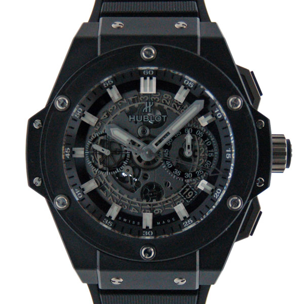 ウブロ　HUBLOT　キングパワー　ウニコ　ブラックマジック　701.CI.0170.RX　48mm　新品