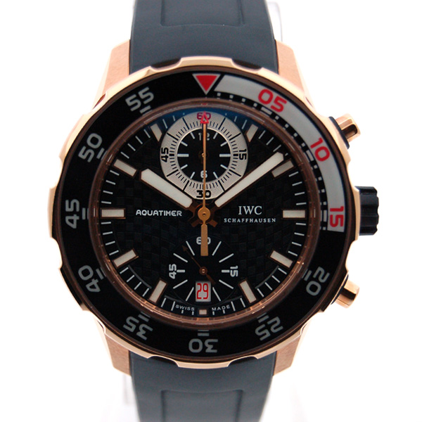 IWC　アクアタイマークロノ 　IW376903　PG　ブラック　正規　未使用品