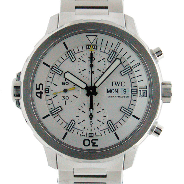 IWC　アクアタイマークロノグラフ　IW376802　ホワイト　SS　44mm　新品