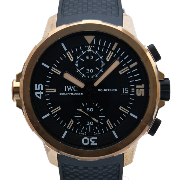 IWC　アクアタイマー クロノグラフ エクスペディション チャールズ ダーウィン IW379503 ブラック　ラバー　ブロンズ　44mm　新品