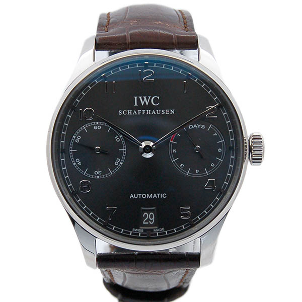 IWC　ポルトギーゼ　7デイズ　IW500106　ホワイトゴールド　グレー　新品