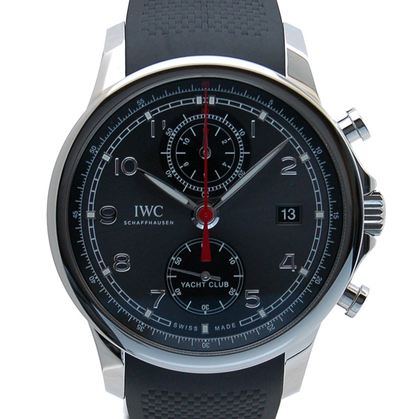 IWC　ポルトギーゼ　ヨットクラブ　クロノグラフ　IW390503　SS　グレー　新品