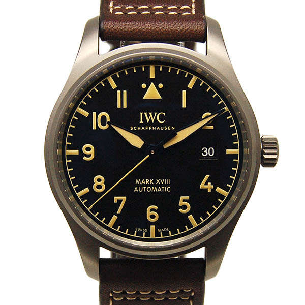 IWC　パイロットウォッチ　マーク18 ヘリテージ　IW327006　ブラック　チタン　40mm　革　新品