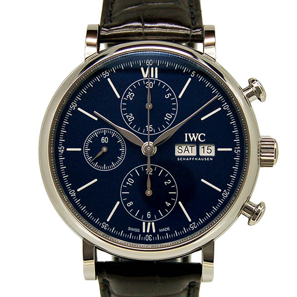 IWC　ポートフィノ クロノグラフ　150イヤーズ　IW391023　ブルー　42mm　革　世界2000本限定　新品